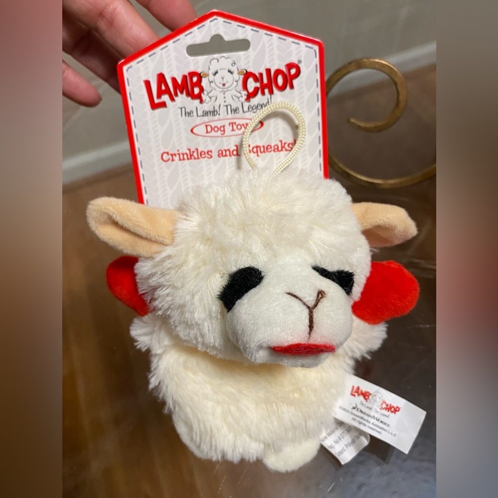LambChop  Clinker & Squeaker.my Big  Head  6”
